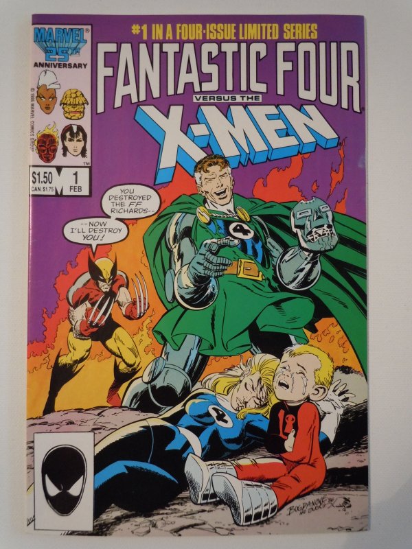Fantastic Four vs. X-Men (1987) 4 Issue Mini-Series