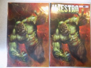 MAESTRO # 1 LUCCIO PARRILLO EXCLUSIVE TRADE/VIRGIN VARIANT SET