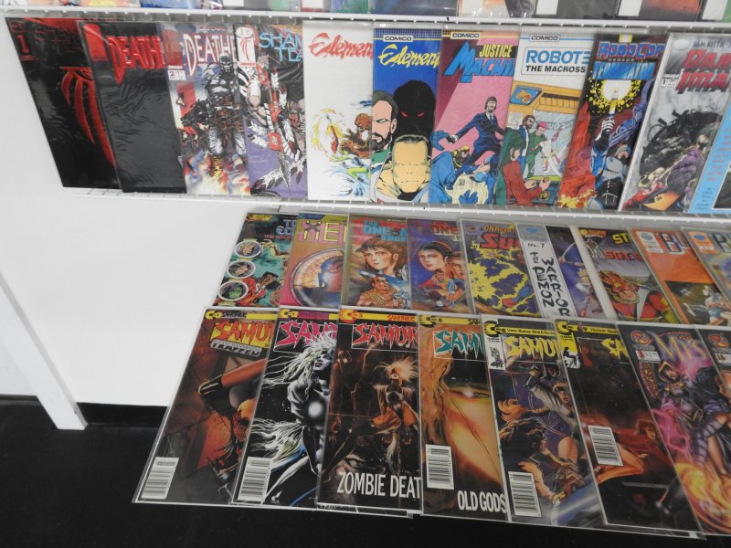 Huge Lot 160+ Indy Comics W/ Elementals, Maxx, Youngblood+ Avg Fine/VF Condition