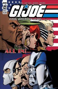 G.I. Joe, a Real American Hero #300D VF/NM ; IDW | Last Issue