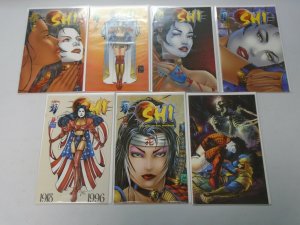 Shi comic lot 15 different NM