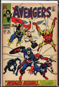 The Avengers #58 (1968) The Avengers