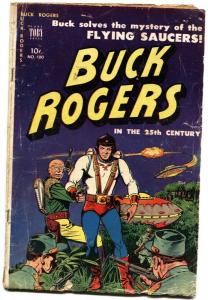 Buck Rogers In The 25th Century #100 comic book 1951- Flying Saucer 