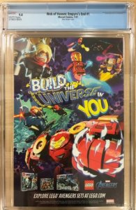 Web of Venom: Empyre's End Silva Cover (2021) CGC 9.8