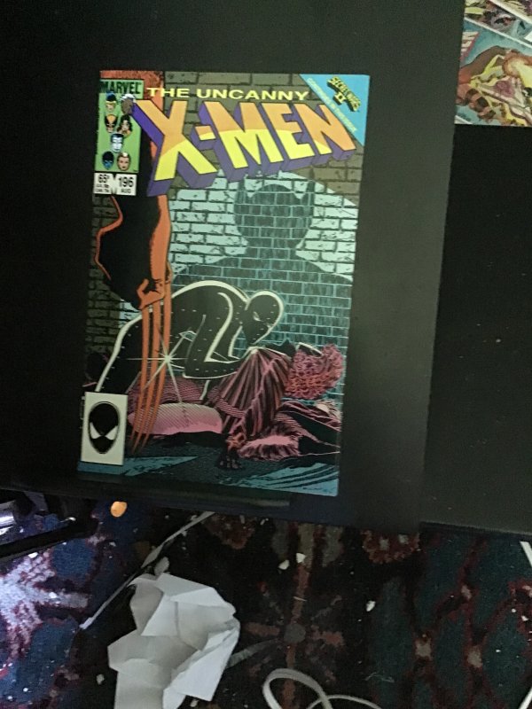 The Uncanny X-Men #196 (1985) Rachel key! High grade! NM- Turn of X-Men listed!