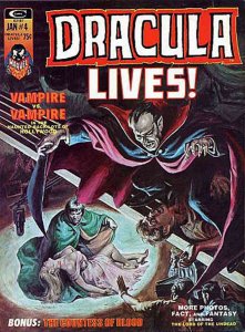 Dracula Lives! (Magazine) #4 GD ; Marvel | low grade comic