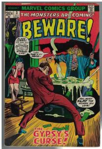 BEWARE (1973) 3 FR-G  July 1973