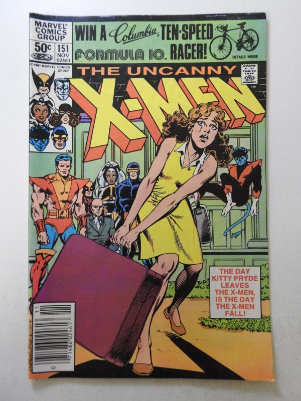 The Uncanny X-Men #151 (1981) Sharp VF+ Condition!