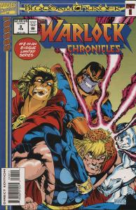 Warlock Chronicles #8 VF ; Marvel | Thor Blood And Thunder 11