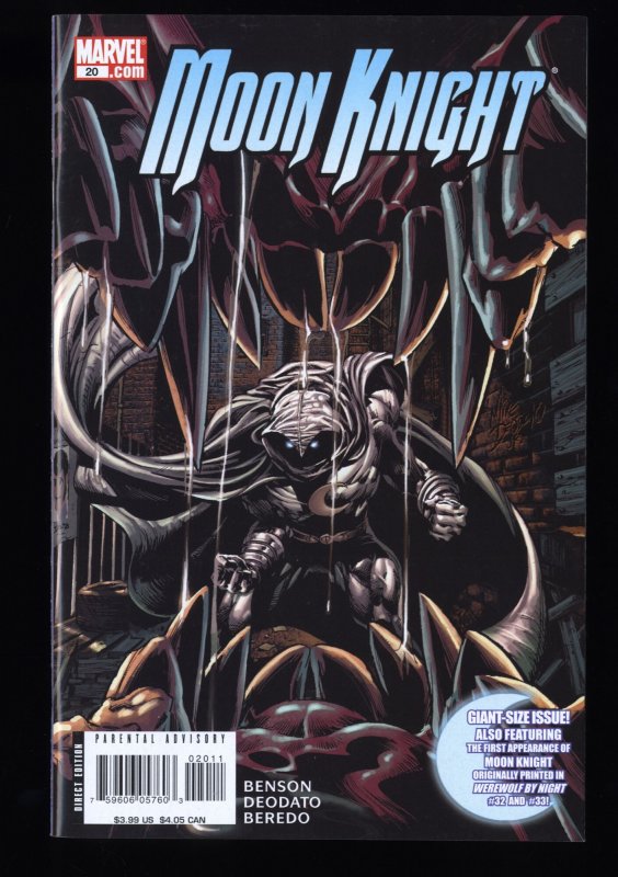 Moon Knight (2006) #20 NM 9.4 1st Print