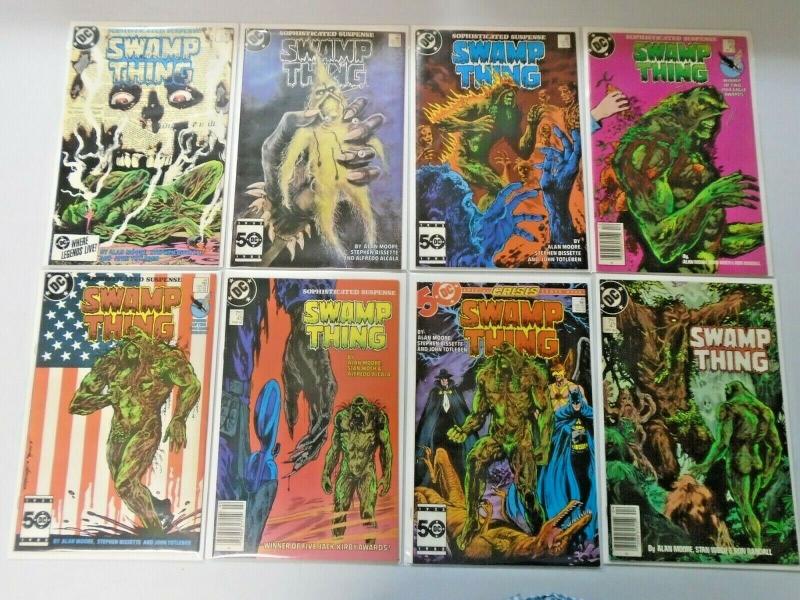 Swamp Thing lot #35 to #98 2nd Series 45 different books average 7.0 (1985)