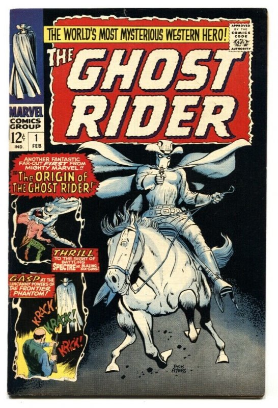 Ghost Rider #1 1967-Marvel-1st issue-Dick Ayers art-origin-FN/VF