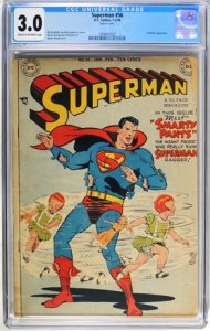 Superman #56  CGC Graded 3.0