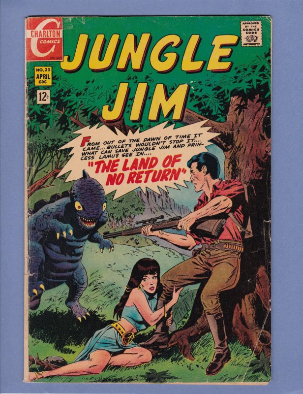 Jungle Jim #23 GD/VG Charlton 1969