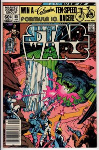 Star Wars #55 Newsstand Edition (1982) 7.5 VF-