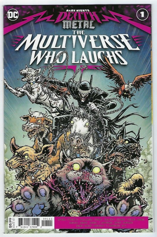 Dark Nights Death Metal: The Multiverse Who Laughs # 1 Cover A DC NM 