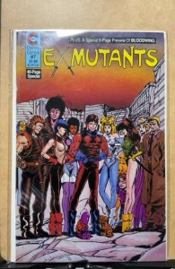 Ex-Mutants #7 Eternity Cover (1987)