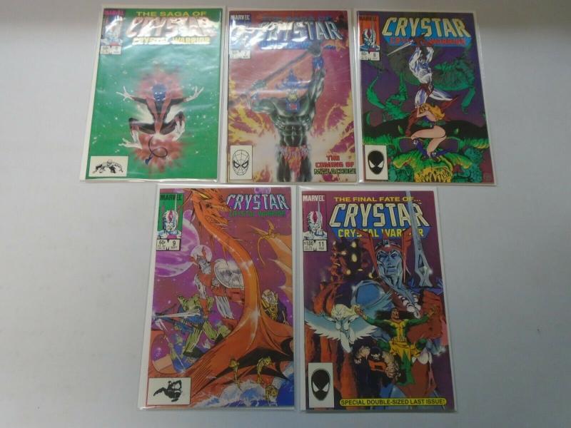 Saga of Crystar set #1-11,  8.0/VF (1983)