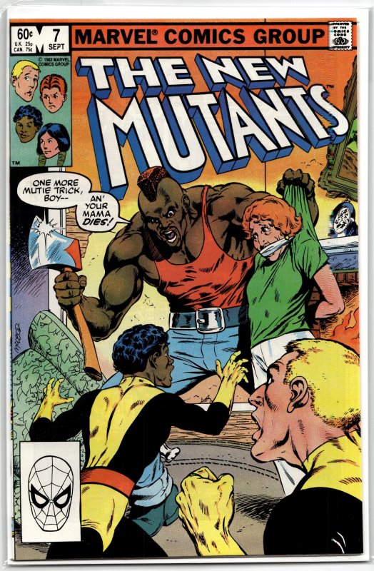 The New Mutants #7 (1983) New Mutants