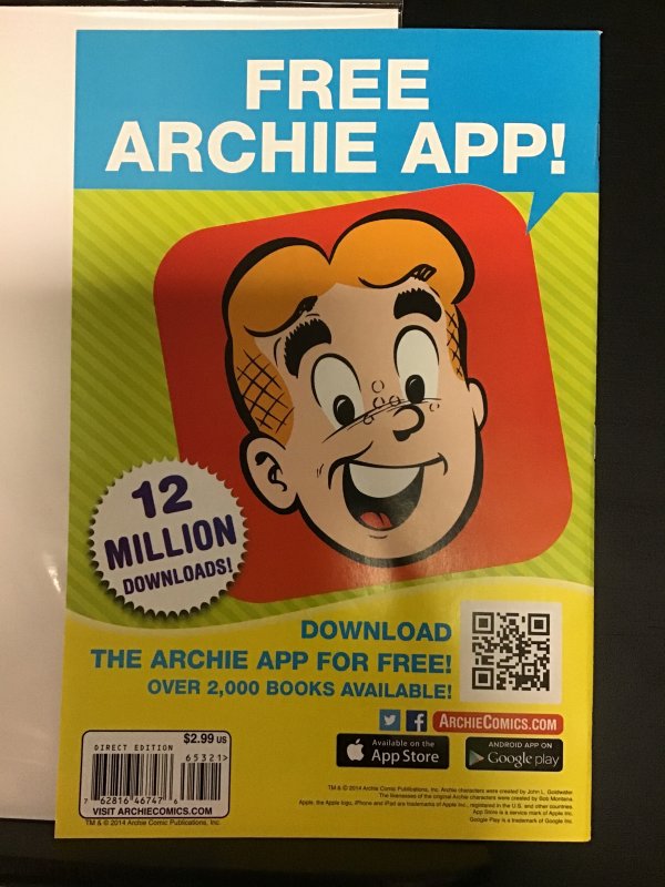 Archie #653  Variant (2014) (NM)