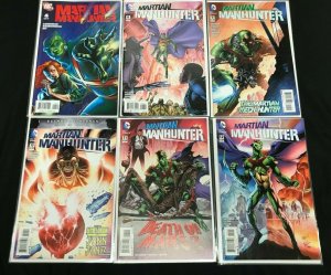 MARTIAN MANHUNTER #4, 8-12 6PC LOT (VF) DEATH ON MARS!! 2007-16