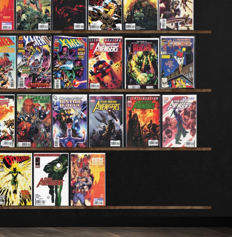 Huge Lot 140+ Comics with The Mighty Avengers, Captain America & More!