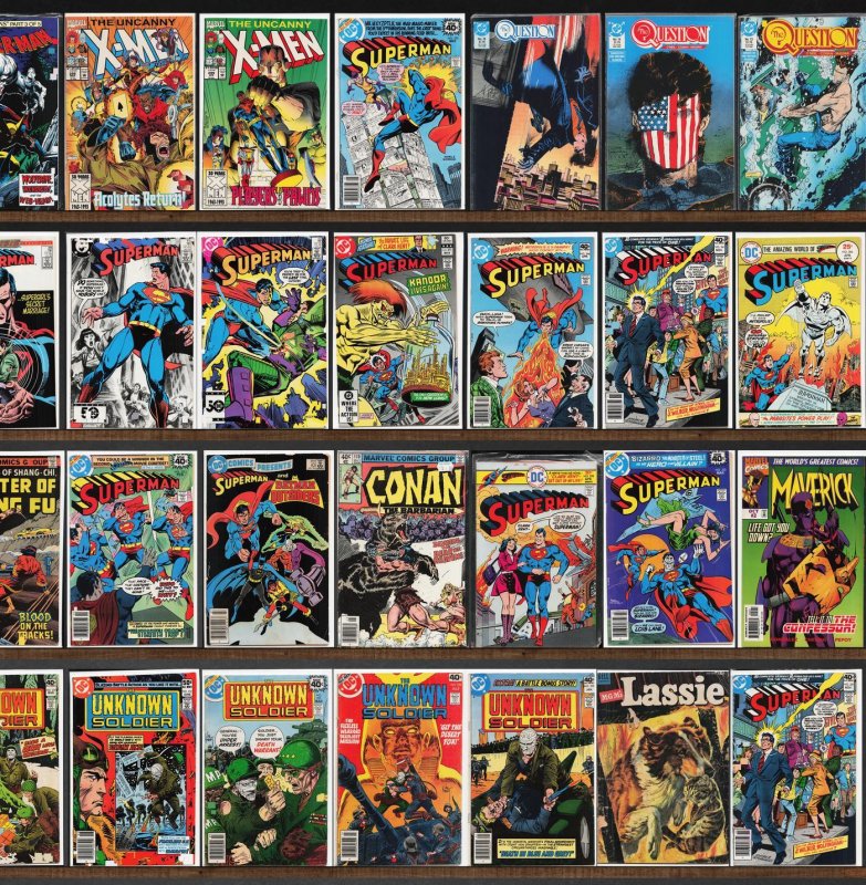 Huge Lot 140+ Comics with Superman, The Amazing Spider-Man & More!