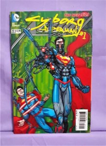 Superman ACTION COMICS #23.1 3-D Lenticular Cyborg Superman #1 Cover (DC 2013) 