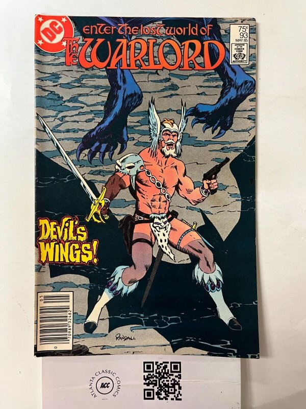 Warlord #93 VF-NM DC Comic Book 13 TJ51