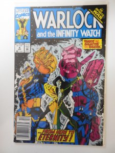 Warlock and the Infinity Watch #9 Newsstand Edition (1992)