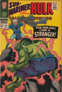 Tales To Astonish # 91 FN/VF Marvel 1967 Sub-Mariner & Hulk Gil Kane Art