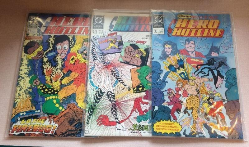 Hero Hotline 1-6 Complete Near Mint Lot Set Run