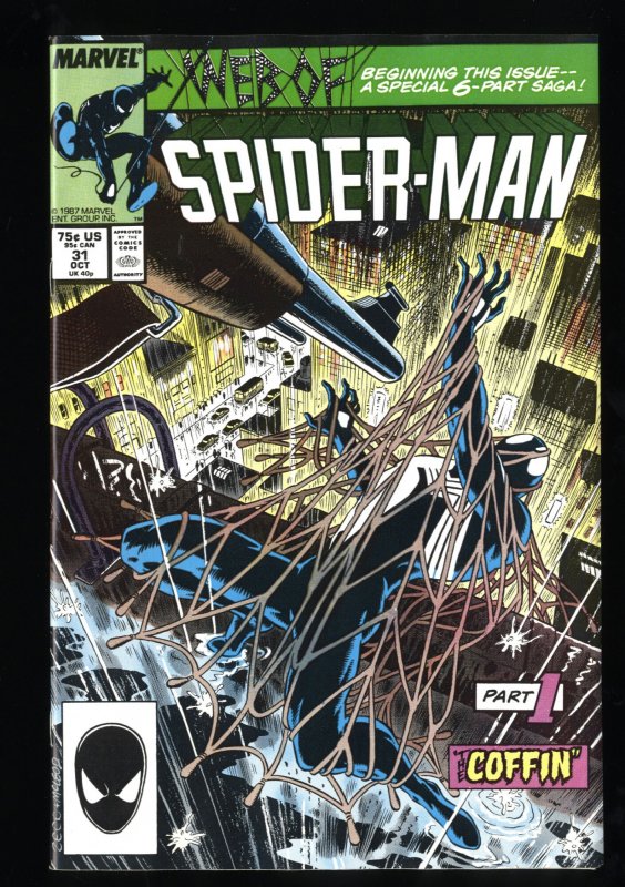 Web of Spider-Man #31 NM+ 9.6