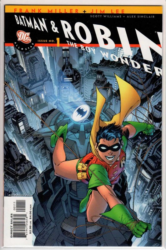 All Star Batman & Robin, The Boy Wonder #1 Robin Cover (2005) 9.2 NM-