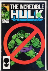The Incredible Hulk #317 (1986) Hulk