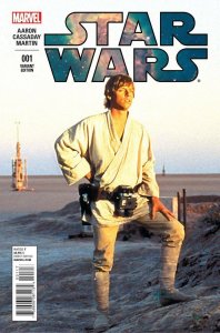 STAR WARS 001 MOVIE VARIANT LUKE SKYWALKER NM.