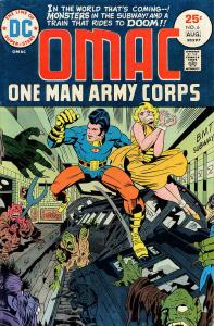 OMAC #6 FN ; DC | Jack Kirby August 1975