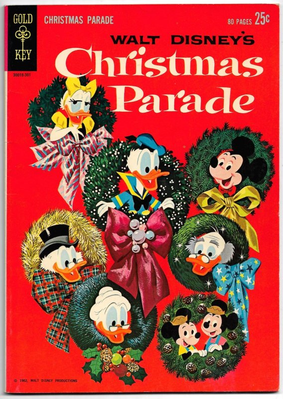 Walt Disney's CHRISTMAS PARADE #1 (Jan1963) 9.0 VF/NM 84 pgs! Jack Bradbury