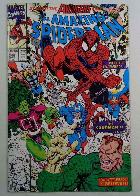 The Amazing Spider-Man #348 NM (1991)