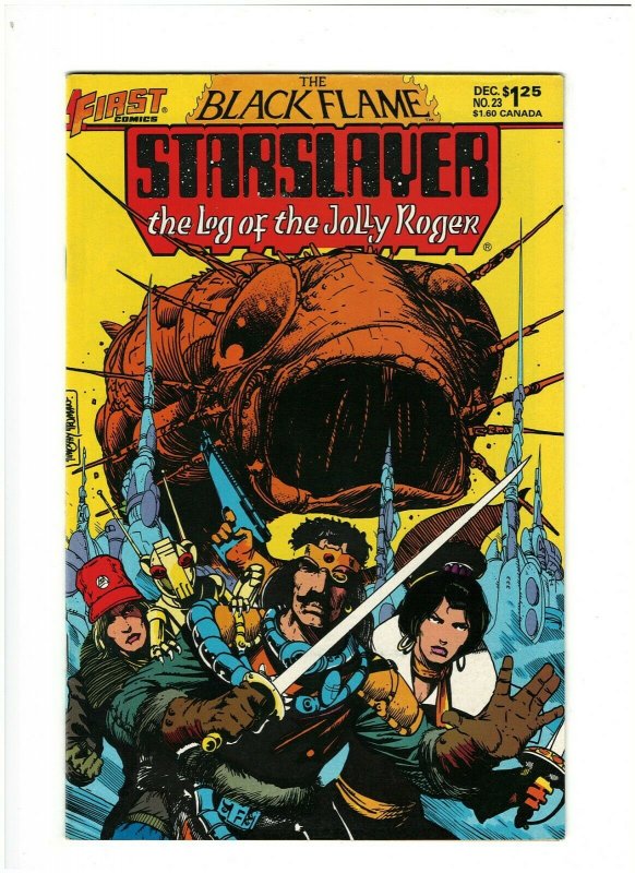 Starslayer: Log of the Jolly Roger #23 VF 8.0 First Comics 1984 Mike Grell