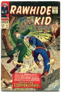 Rawhide Kid #57  1967 - Marvel  -VG - Comic Book