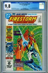 FIRESTORM #24 CGC 9.8 1st Blue Devil DC 4254920025