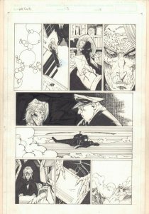 The Tenth #13 p.10 - General Greer and Rhazes Darkk - 1998 art by Tony Daniel