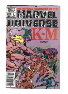 The Official Handbook of the Marvel Universe #3 through 11 (1983) rb1