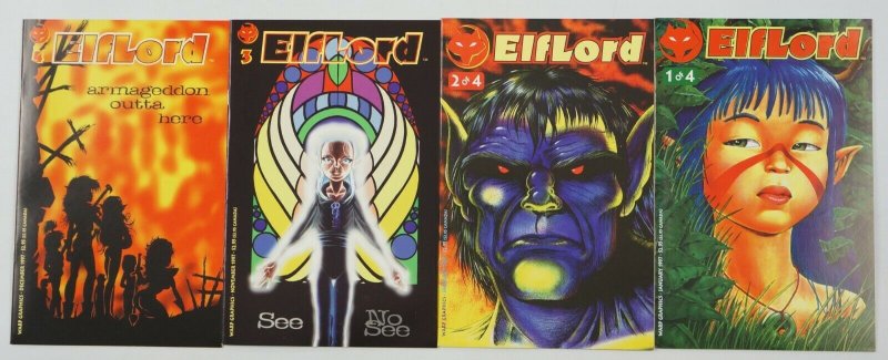 ElfLord #1-4 VF/NM complete series - barry blair - warp graphics set lot 2 3 