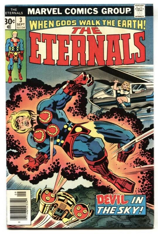 THE ETERNALS #3 First appearance Sersi Comic Book Marvel 1976 VF/NM