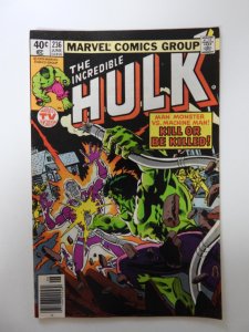 Incredible Hulk #236 FN+ condition