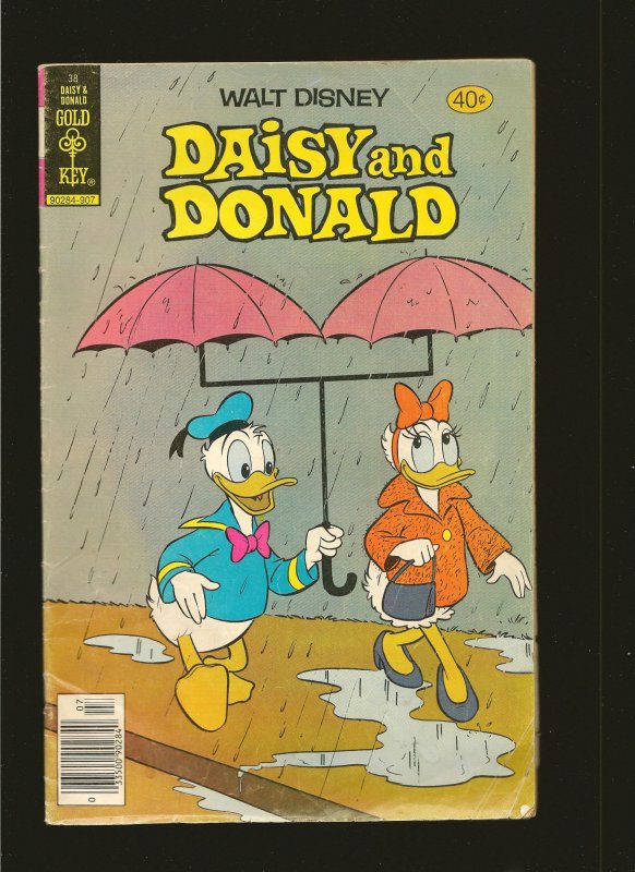 Gold Key Walt Disney Daisy And Donald #38 (1979) SALVAGED PLEASE READ NOTE