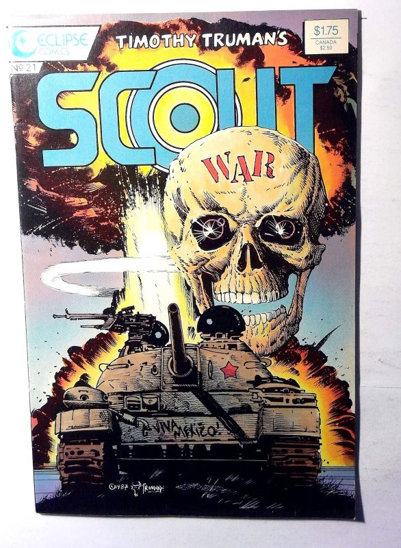 Scout #21 (1987) Eclipse Comics 1st Print Comic Book
