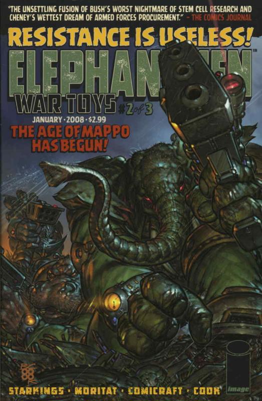 Elephantmen: War Toys #2 VF/NM Image - save on shipping - details inside